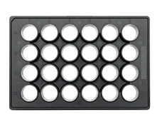 德國(guó)艾本德(Eppendorf)Cell Imaging Plates，帶板蓋，黑色底透，平底無(wú)菌、無(wú)熱原,無(wú)RNase和DNase,無(wú)人類和細(xì)菌DNA。無(wú)細(xì)胞毒素,24孔細(xì)胞成像培養(yǎng)板,25μm薄膜