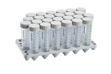 艾本德Eppendorf Conical Tubes, 50 mL, 無菌、無熱原, 無RNase和DNase, 無DNA, 無色, 300 個(gè) (12 盒 × 25 個(gè))貨號 0030122186