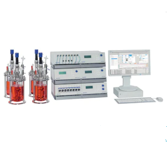 德國(guó)艾本德Eppendorf,DASGIP? Parallel Bioreactor System, 適用細(xì)胞培養(yǎng)，最大 50?sL/h 通氣, 12 罐體系統(tǒng)，臺(tái)式罐體