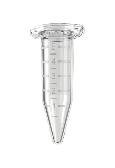 艾本德Eppendorf Tubes? 5.0 mL 帶鎖扣蓋，啟動套裝, 5.0 mL, 400 個離心管（2 盒， 每盒 2 包ｘ100 個），2 個離心管架（可放置 12 個離心管），白色；8 